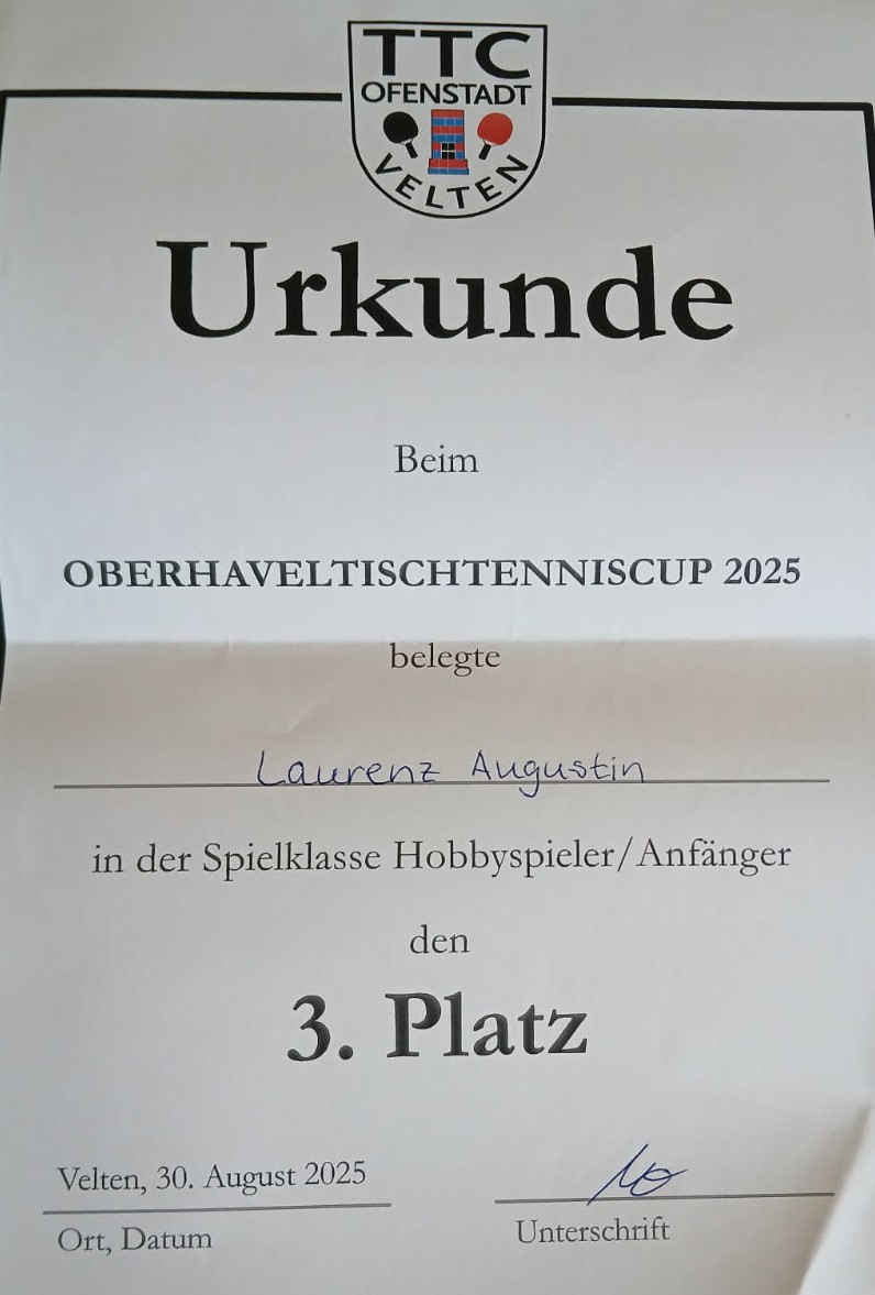 Erfolgreich vertreten